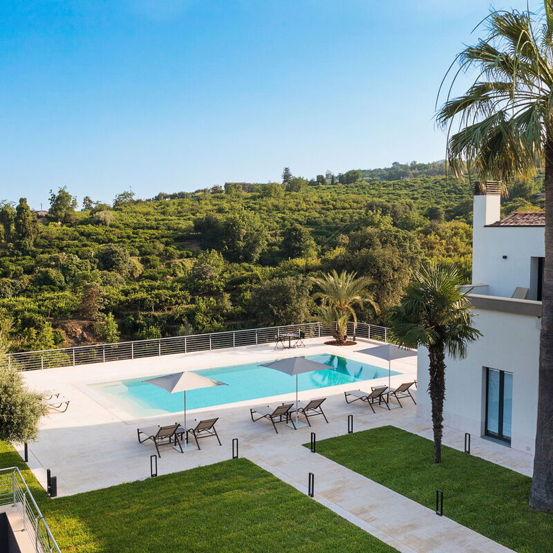 Villa Decoro - Mascali, Sicilia: Amenities, Autumn, Balcony / Terrace / Patio, Garden, Outdoor, Pool, Scenic View, Spring, Summer