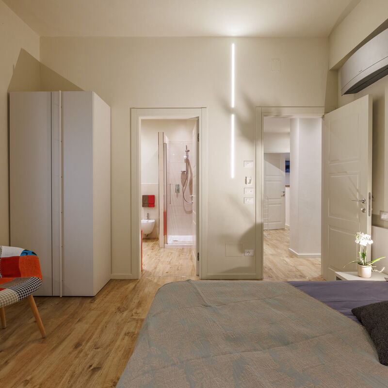 Lucy Florence Charming Modern Apartment Near Piazza Della Libertà: Autumn, Bedroom, Spring, Summer, Winter