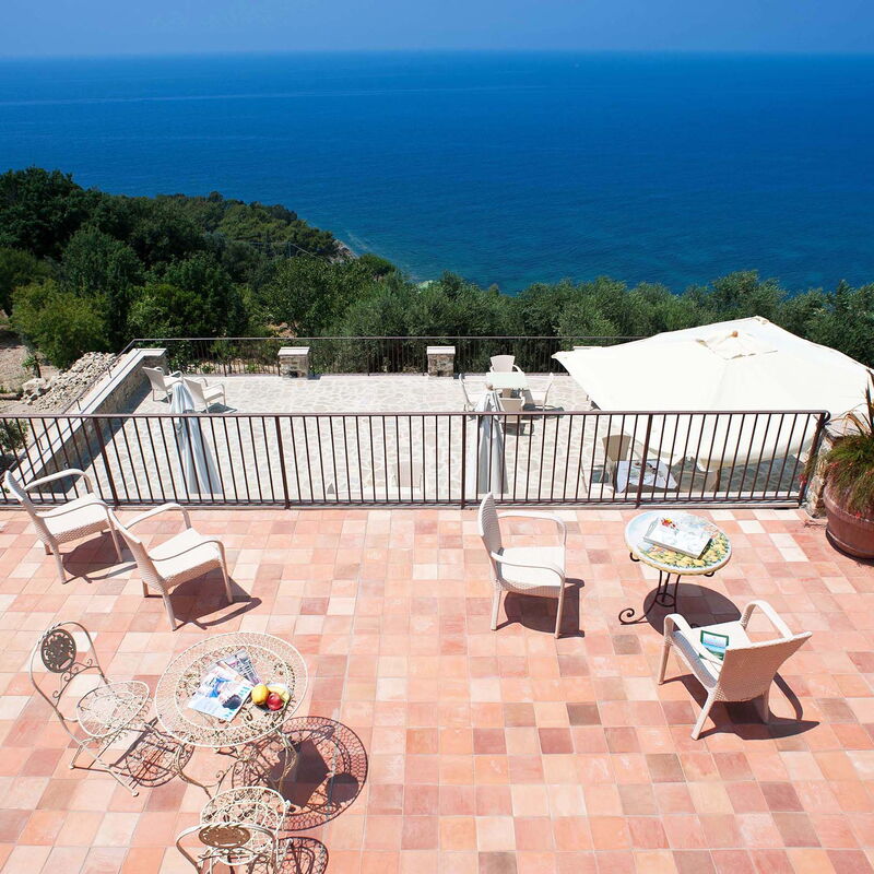 Pietramare - Castellabate, Campania: Autumn, Balcony / Terrace / Patio, Building Exterior, Outdoor, Scenic View, Spring, Summer
