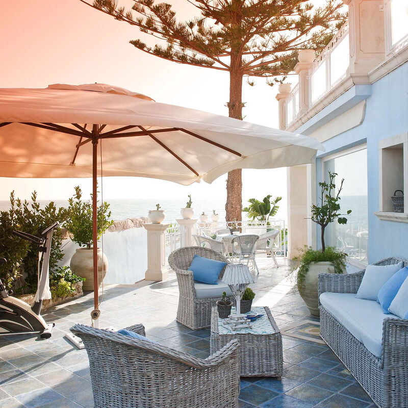 Villa Amena - Siracusa, Sicilia: Autumn, Balcony / Terrace / Patio, Building Exterior, Outdoor, Scenic View, Spring, Summer