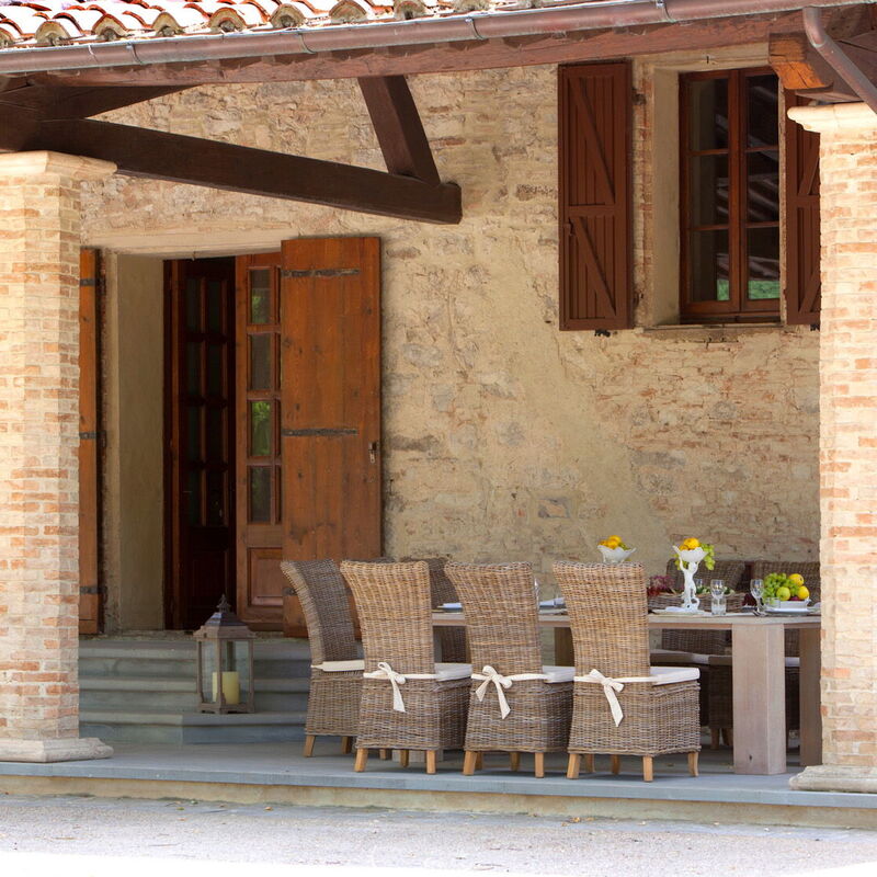 Villa Pietraverde - Gubbio, Umbria: Autumn, Balcony / Terrace / Patio, Building Exterior, Outdoor, Spring, Summer