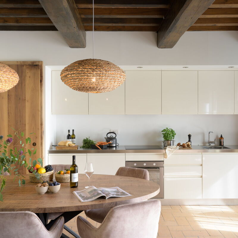 Nocellara Spereto Apartment With Pool, Montaione: Autumn, Kitchen, Spring, Summer