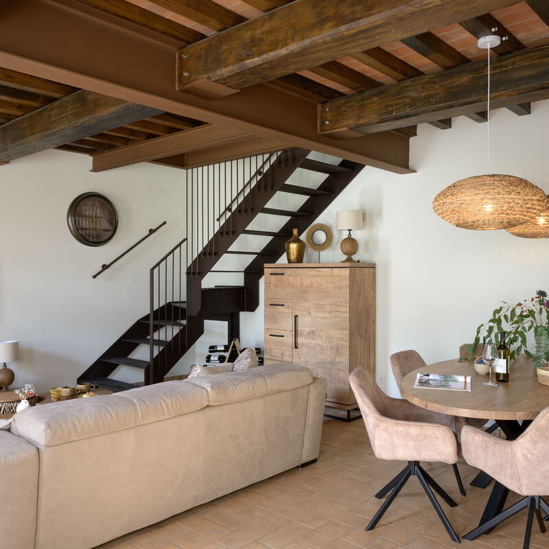 Nocellara Spereto Apartment With Pool, Montaione: Autumn, Living Room, Spring, Summer