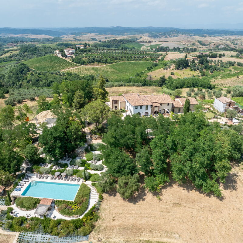 Correggiolo Spereto Apartment With Pool, Montaione: Autumn, Scenic View, Spring, Summer