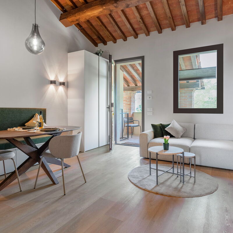 Correggiolo Spereto Apartment With Pool, Montaione: Autumn, Living Room, Spring, Summer