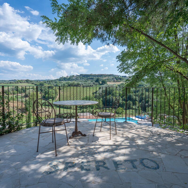 Correggiolo Spereto Apartment With Pool, Montaione: Autumn, Pool, Spring, Summer